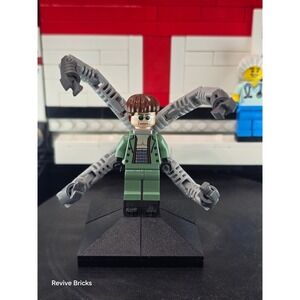 Marvel sp026 Dr. Octopus Otto Octavius Doc Ock Sand Green Jacket Sand Green Legs
